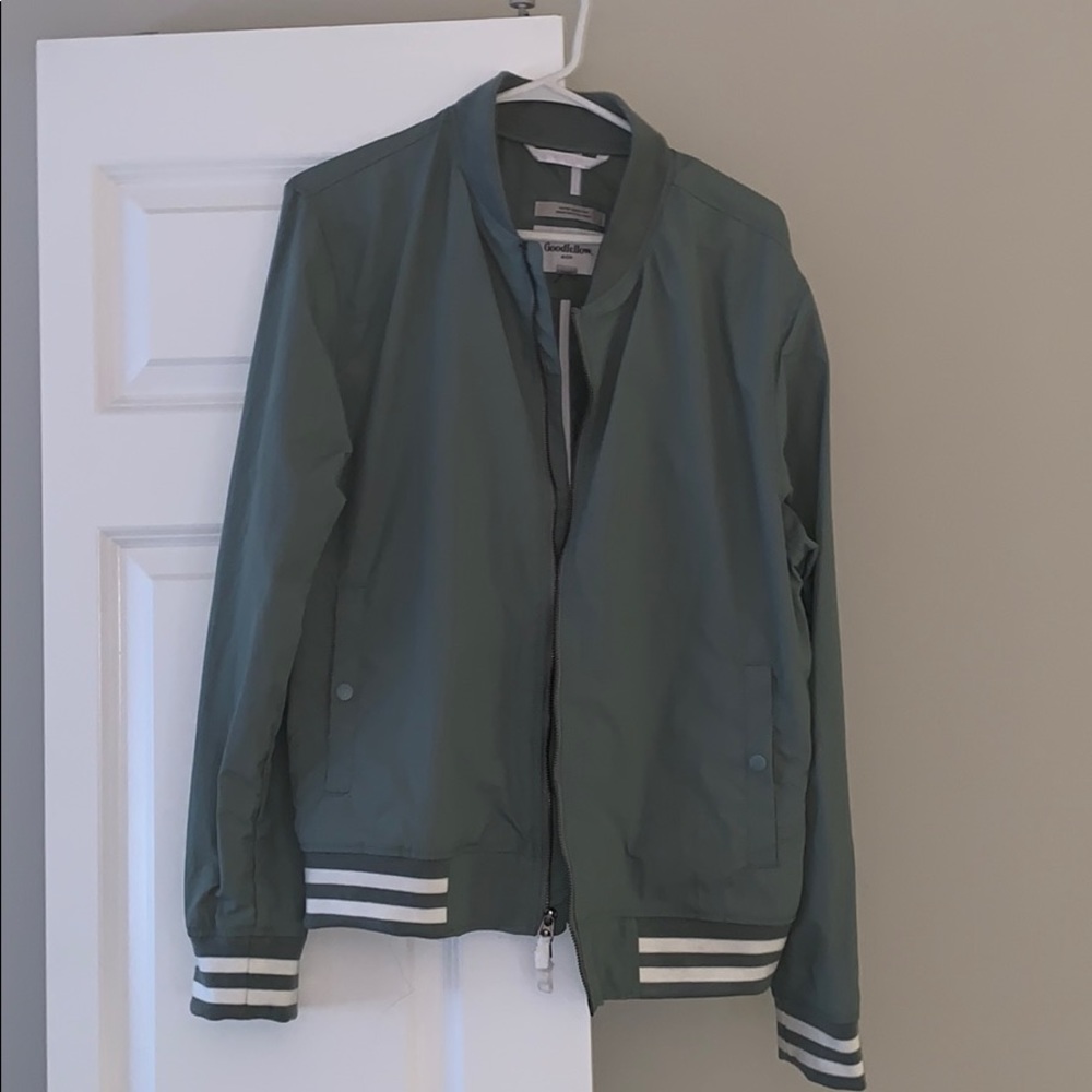 Green Bomber Jacket